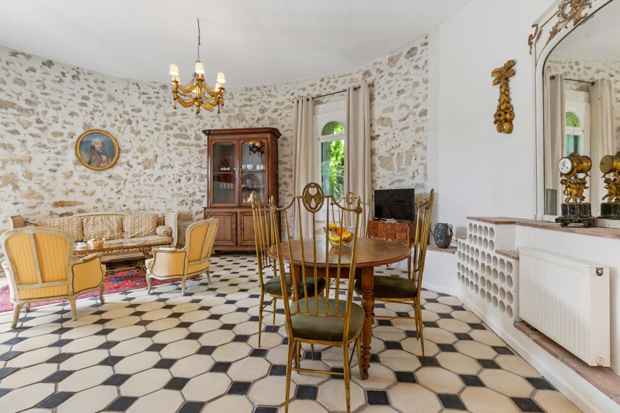 אפרטהוטל Servian Chateau Hermitage De Combas מראה חיצוני תמונה