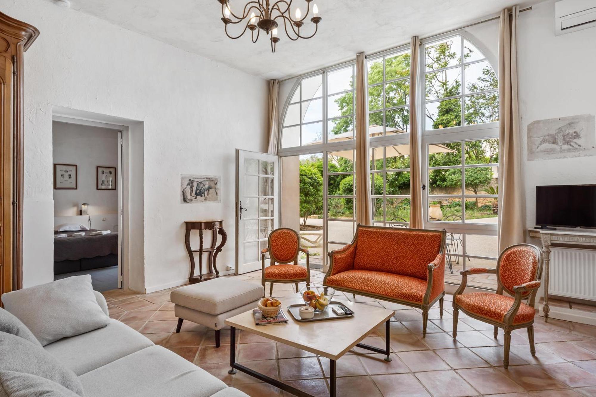 אפרטהוטל Servian Chateau Hermitage De Combas מראה חיצוני תמונה