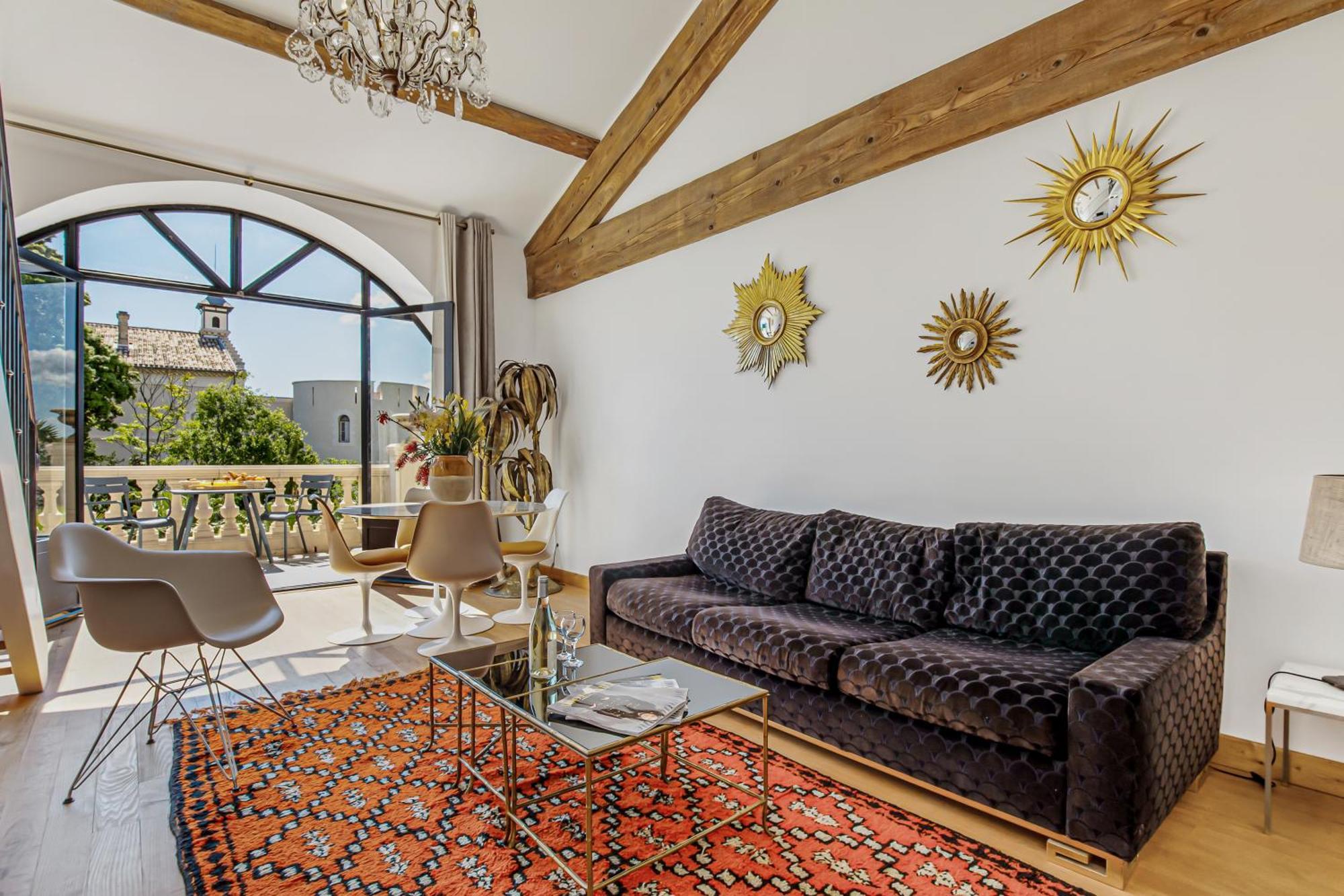 אפרטהוטל Servian Chateau Hermitage De Combas מראה חיצוני תמונה