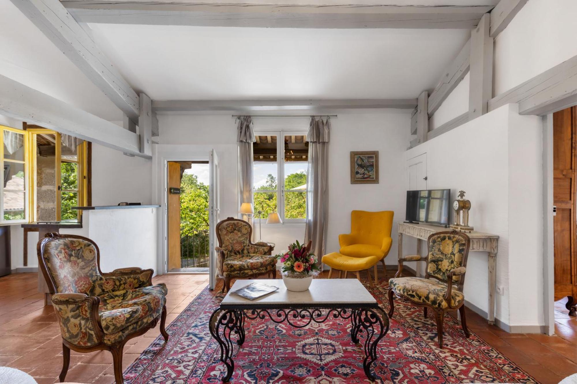 אפרטהוטל Servian Chateau Hermitage De Combas מראה חיצוני תמונה