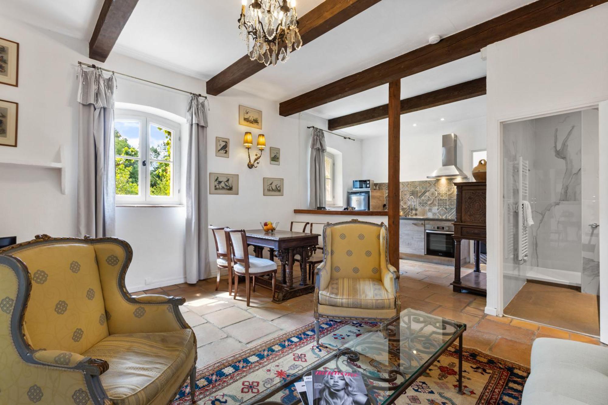 אפרטהוטל Servian Chateau Hermitage De Combas מראה חיצוני תמונה